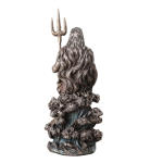 Ποσειδών: Θεός της Θάλασσας (Αγαλμα Ηλεκτρόλυσης Μπρούτζου & Ρητίνης 18 εκ.)